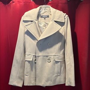 Kenneth Cole Reaction Cream Double-Breasted Jacket